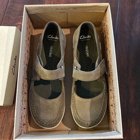 Clarks Tri Amanda Women’s Loafers, Sage, 11M main image 4